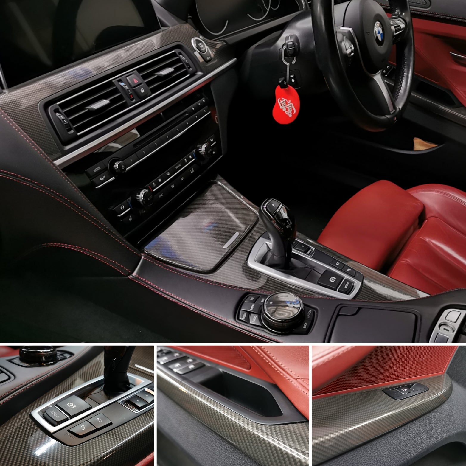 BMW 6-SERIES F06 F12 F13 INTERIOR TRIM SET WRAPPING SERVICE - SOTT ELEMENTO