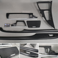 BMW 6-SERIES F13 COUPE INTERIOR TRIM SET - 3D BLACK CARBON