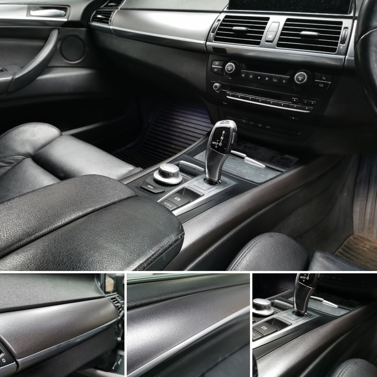 BMW X5 E70 / X6 E71 INTERIOR WRAPPING SERVICE - SHADOW MATT GREY