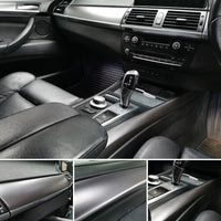 BMW X5 E70 / X6 E71 INTERIOR WRAPPING SERVICE - SHADOW MATT GREY