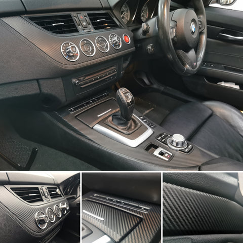 BMW Z4 E89 INTERIOR WRAPPING SERVICE - 3D CARBON