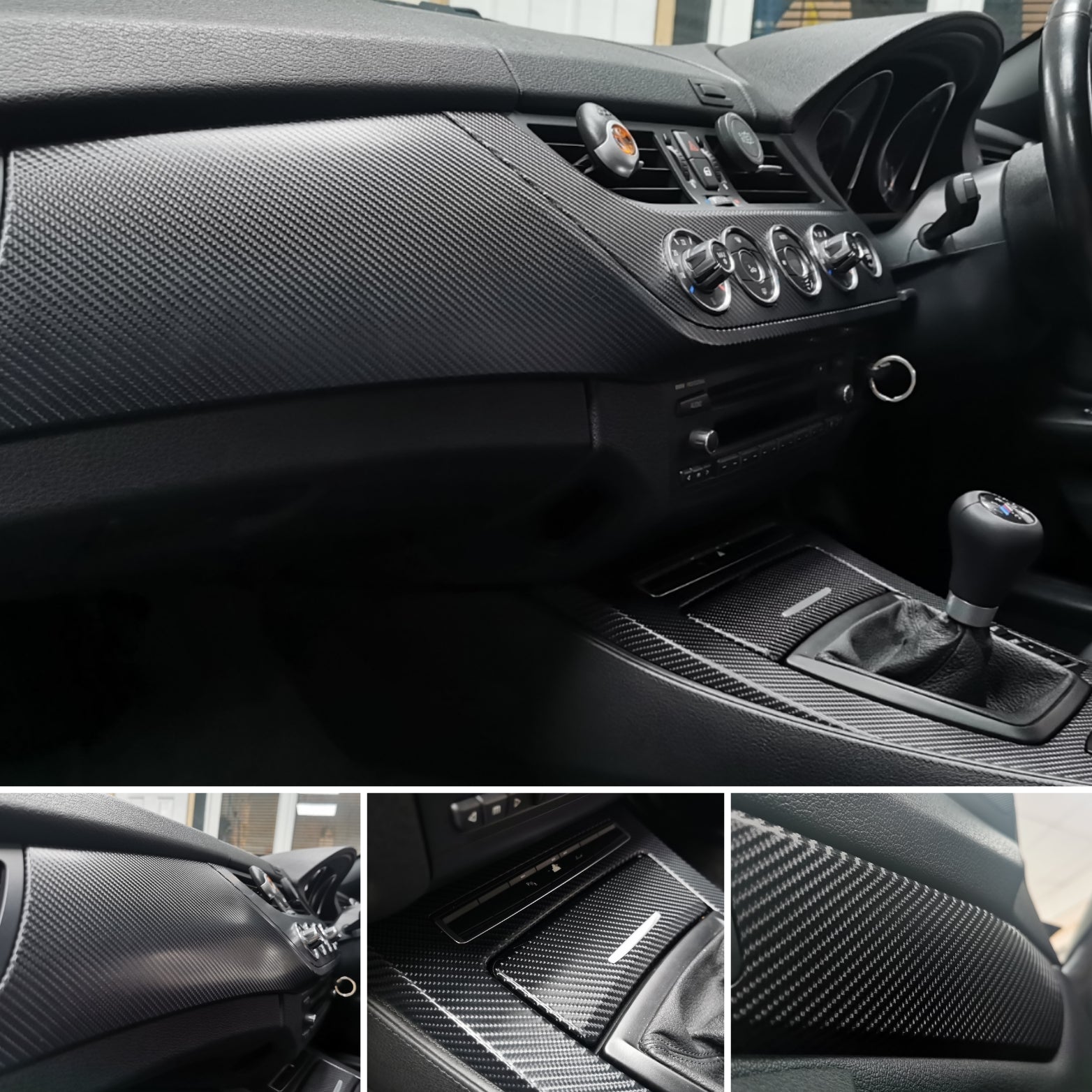 BMW Z4 E89 SE INTERIOR WRAPPING SERVICE - 4D CARBON