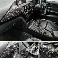 WRAPPING SERVICE - BMW F3X INTERIOR TRIM SET - FORGED CARBON (F30 F31 F32 F33 F36)
