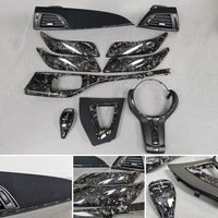 WRAPPING SERVICE - BMW F20 F21 F22 F23 CUSTOM INTERIOR TRIM SET - FORGED CARBON / ALCANTARA