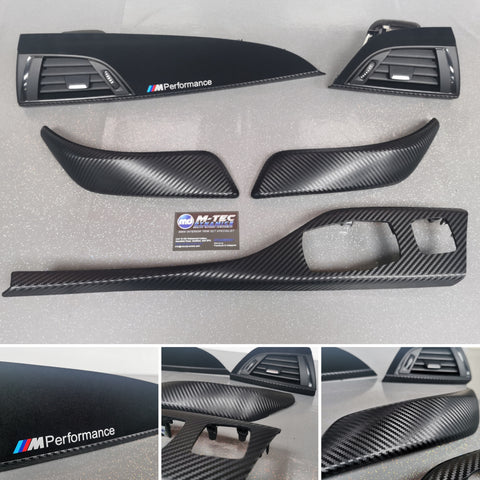 BMW F23 CONVERTIBLE PERFORMANCE STYLE INTERIOR TRIM SET - 3D CARBON
