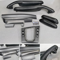 BMW E46 CONVERTIBLE INTERIOR TRIM SET - BLACK 3D CARBON