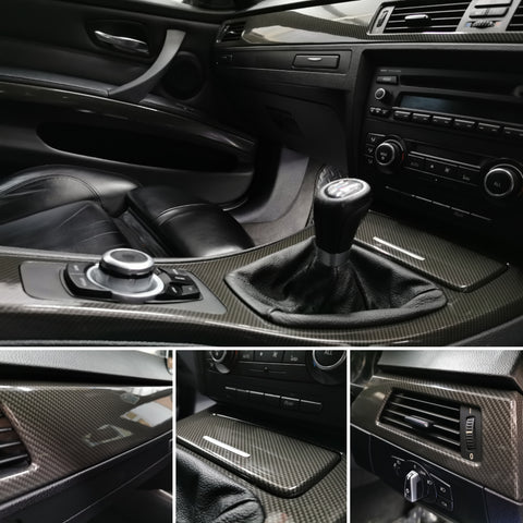 WRAPPING SERVICE - BMW E90 E91 E92 E93 INTERIOR TRIM SET - SOTT ELEMENTO CARBON