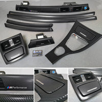 BMW E92 COUPE INTERIOR TRIM SET - BLACK 4D CARBON - CCC I-DRIVE