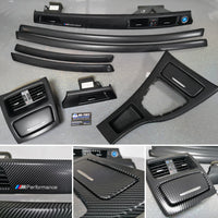 BMW E92 COUPE INTERIOR TRIM SET - BLACK 4D CARBON