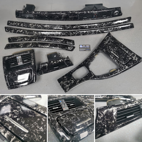 BMW E92 CIC CUSTOM GLOSSY FORGED CARBON INTERIOR TRIM SET