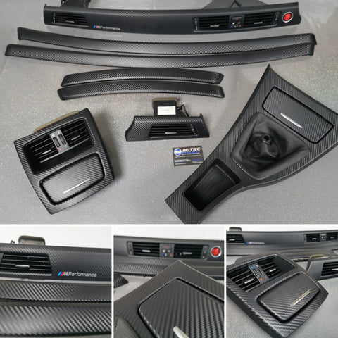BMW E92 3D BLACK CARBON INTERIOR TRIM SET ASHTRAY