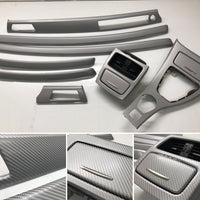 BMW E93 CONVERTIBLE  INTERIOR TRIM SET - 4D SILVER CARBON