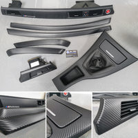 BMW E90 E91 INTERIOR TRIM SET - 3D BLACK CARBON