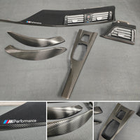 BMW F33 CONVERTIBLE INTERIOR TRIM SET - PERFORMANCE STYLE / TEXTURED CARBON