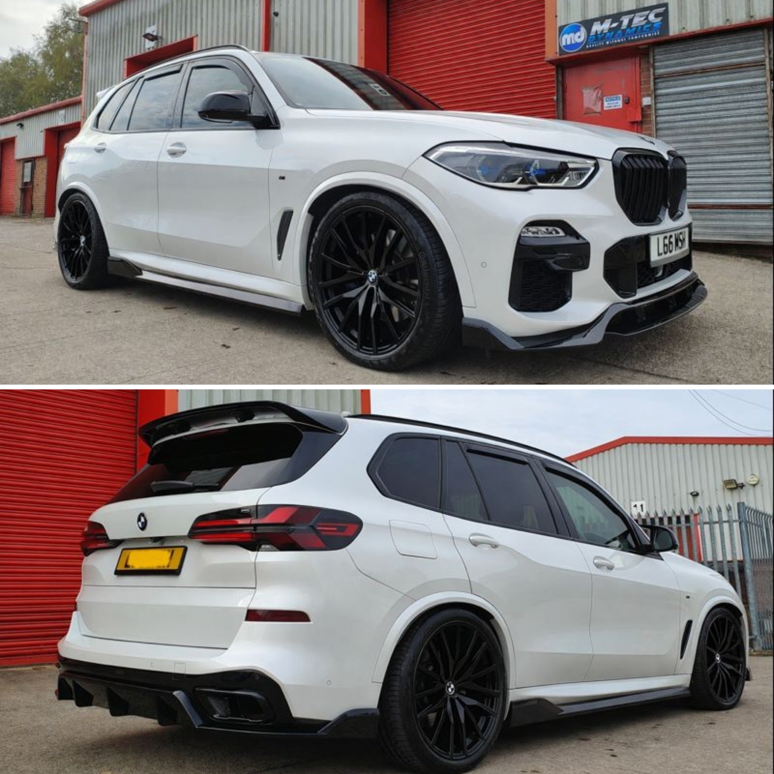 BMW G05 X5 GLOSS BLACK COMPLETE BODY KIT (SUPPLIED & FITTED)