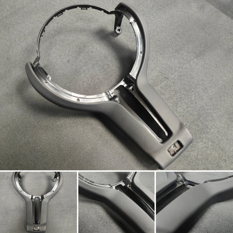 BMW F-SERIES ///M LEATHER STEERING WHEEL TRIM - 2/3/4/5 SERIES M2 M3 M4 M5 M6