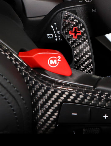 BMW G-SERIES RED M1/M2 MODE SWITCH STEERING WHEEL BUTTONS RETROFIT