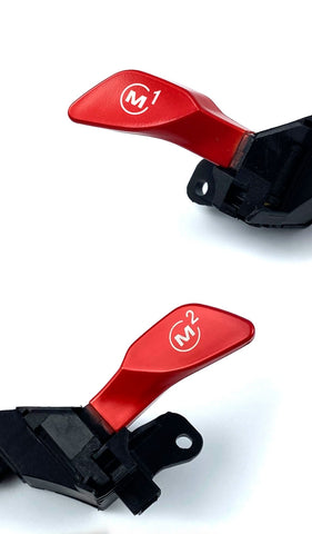 BMW G-SERIES RED M1/M2 MODE SWITCH STEERING WHEEL BUTTONS RETROFIT