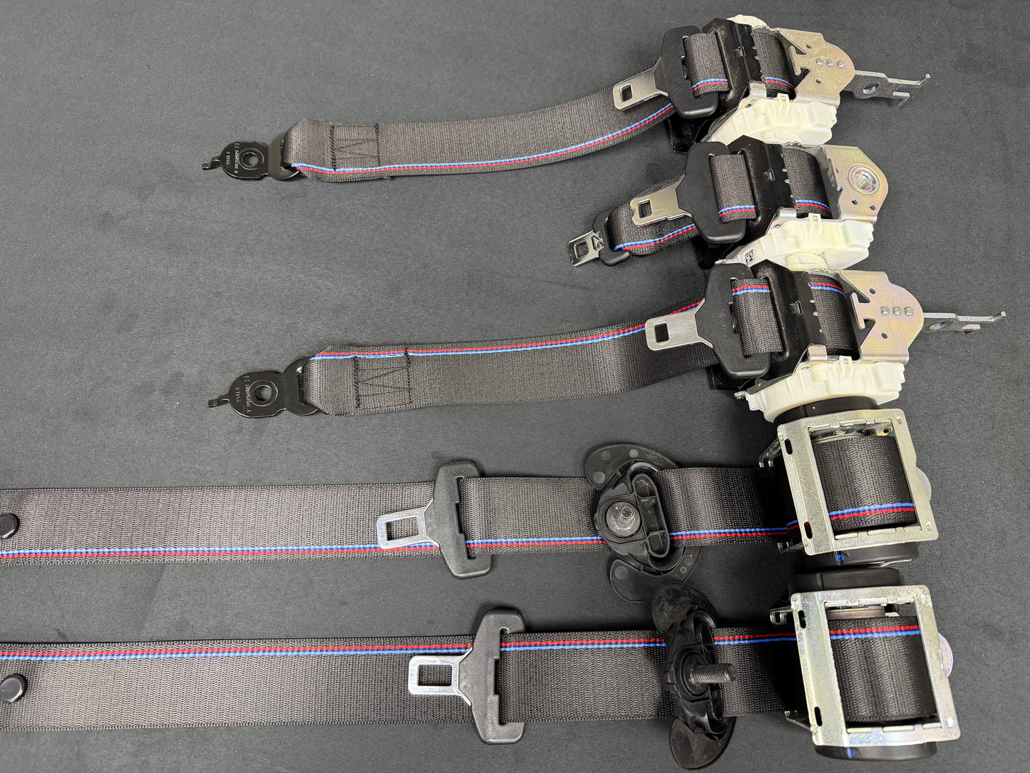 BMW 5-SERIES F10 / M5 COMPETITION FRONT & REAR SEAT BELT SET