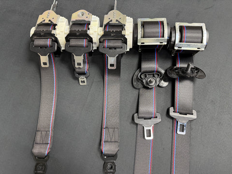 BMW 5-SERIES F10 / M5 COMPETITION FRONT & REAR SEAT BELT SET