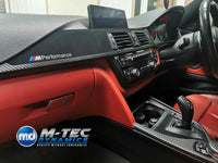 BMW F32 COUPE INTERIOR TRIM SET - PERFORMANCE STYLE / 3D CARBON