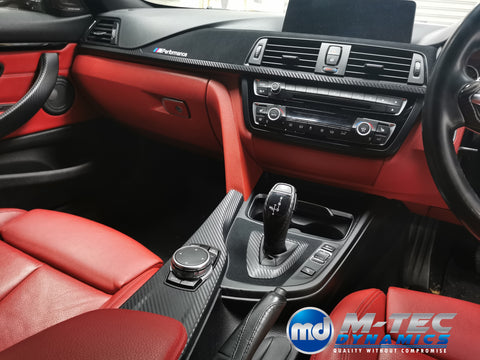 BMW F32 COUPE PERFORMANCE STYLE INTERIOR TRIM SET - 3D CARBON