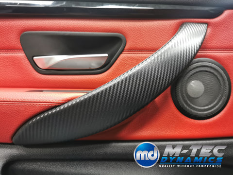 BMW F32 COUPE PERFORMANCE STYLE INTERIOR TRIM SET - 3D CARBON