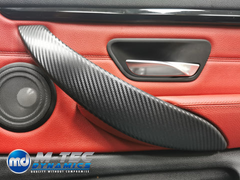 BMW F32 COUPE PERFORMANCE STYLE INTERIOR TRIM SET - 3D CARBON