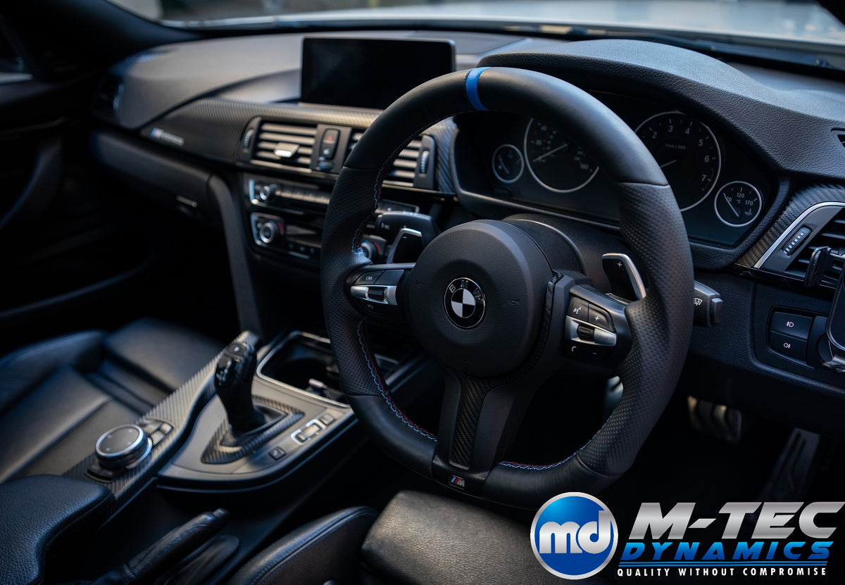 BMW F32 COUPE LCI INTERIOR TRIM SET - TEXTURED CARBON / GLOSS BLACK ACCENT