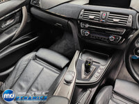 WRAPPING SERVICE - BMW F3X INTERIOR TRIM SET - BLACK BRUSHED ALUMINIUM / ALCANTARA - (F30 F31 F32 F33 F36)
