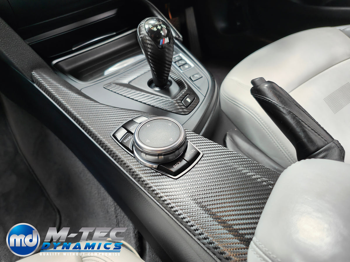 WRAPPING SERVICE - BMW F8X M3 / M4 INTERIOR TRIM SET - TEXTURED CARBON - F80 F82 F83