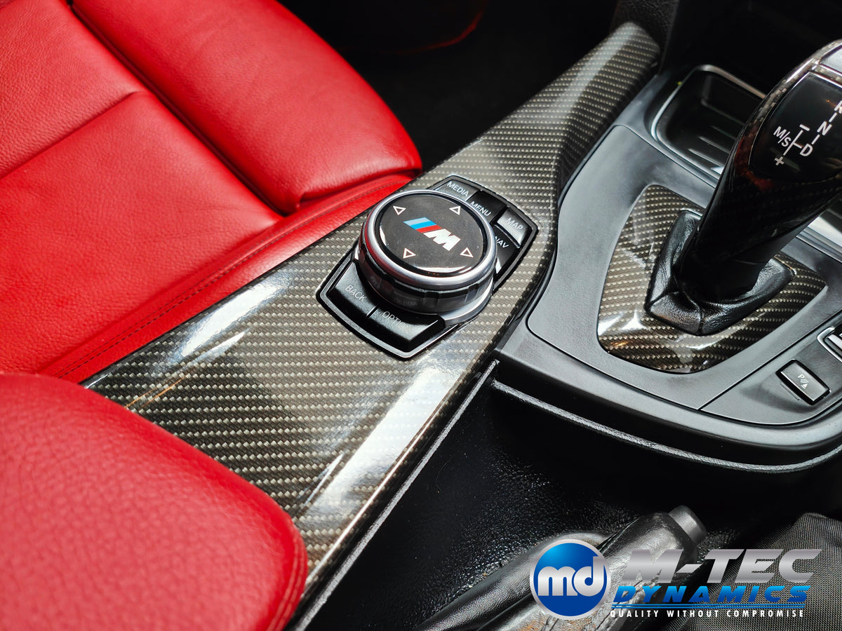 WRAPPING SERVICE - BMW F3X INTERIOR TRIM SET - HIGH GLOSS CARBON - (F30 F31 F32 F33 F36)