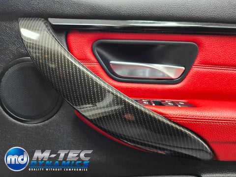 WRAPPING SERVICE - BMW F3X INTERIOR TRIM SET - HIGH GLOSS CARBON (MTD-HG) - F30 F31 F32 F33 F36