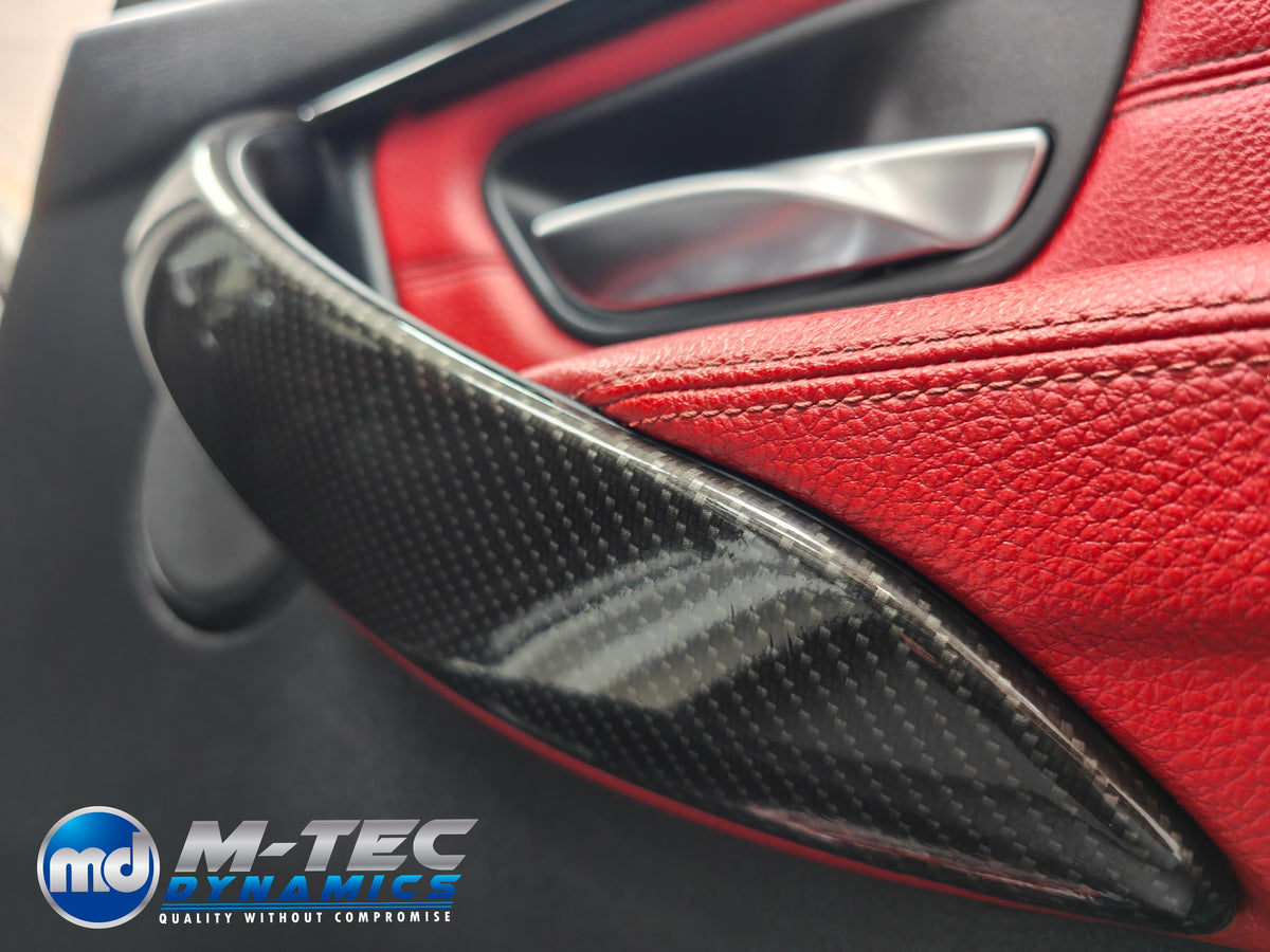 WRAPPING SERVICE - BMW F3X INTERIOR TRIM SET - HIGH GLOSS CARBON - (F30 F31 F32 F33 F36)