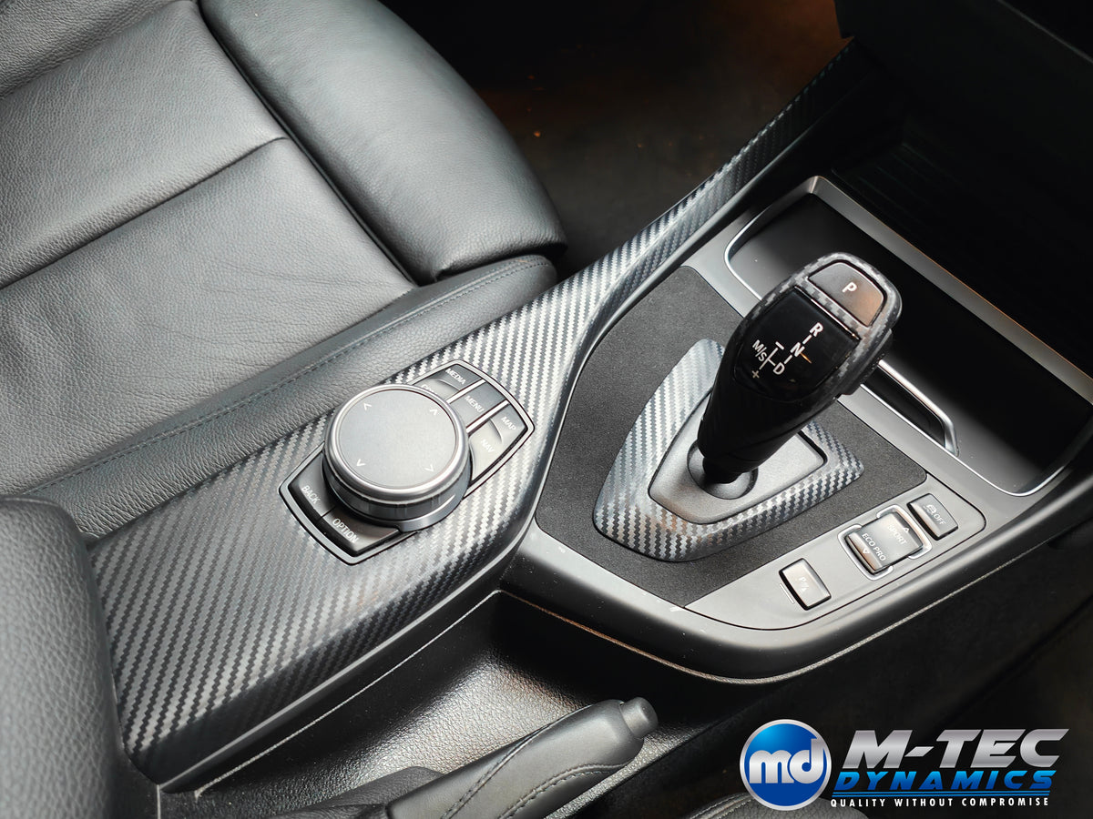 WRAPPING SERVICE - BMW F20 F21 F22 F23 LCI-2 PERFORMANCE STYLE INTERIOR TRIM SET - 3D CARBON