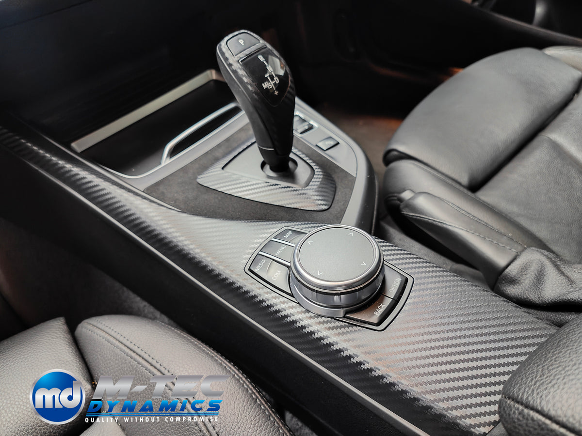 WRAPPING SERVICE - BMW F20 F21 F22 F23 LCI-2 PERFORMANCE STYLE INTERIOR TRIM SET - 3D CARBON