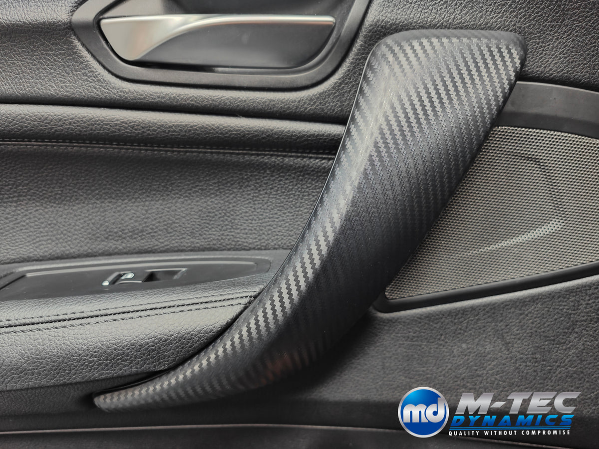 WRAPPING SERVICE - BMW F20 F21 F22 F23 LCI-2 PERFORMANCE STYLE INTERIOR TRIM SET - 3D CARBON
