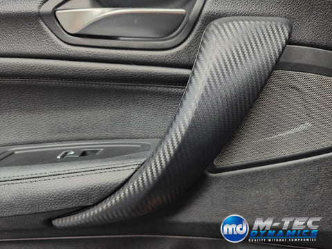 BMW F20 F21 F22 F23 LCI-2 PERFORMANCE STYLE INTERIOR TRIM SET - 3D CARBON - WRAPPING SERVICE