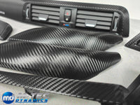 BMW F20 LCI-2 INTERIOR TRIM SET - TEXTURED CARBON / GLOSS BLACK ACCENT