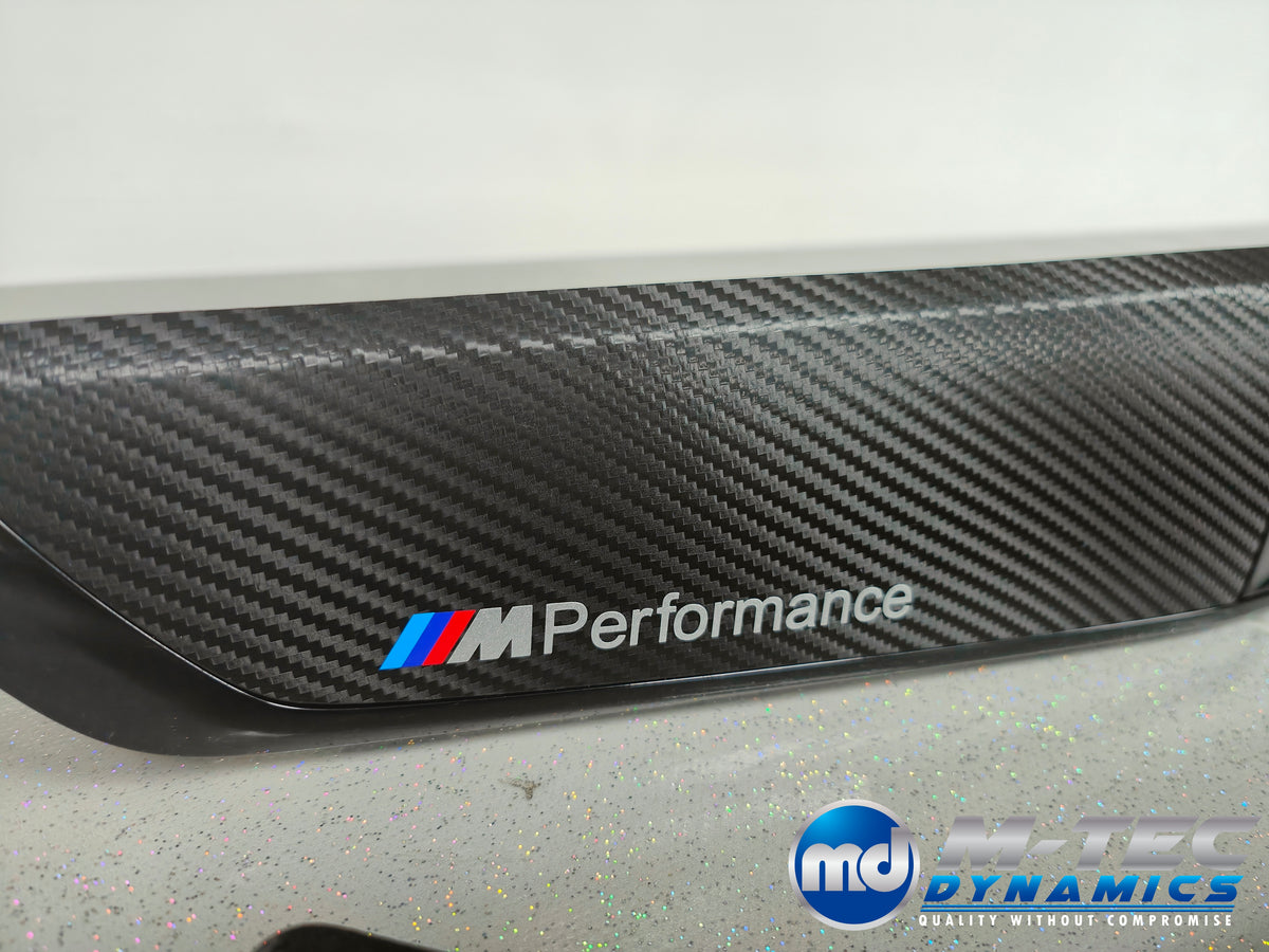 BMW F21 F22 LCI-2 INTERIOR TRIM SET - TEXTURED CARBON / GLOSS BLACK ACCENT
