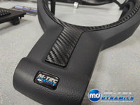 WRAPPING SERVICE - BMW F20 F21 F22 F23 LCI-2 INTERIOR TRIM SET - TEXTURED CARBON