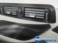 WRAPPING SERVICE - BMW F20 F21 F22 F23 LCI-2 INTERIOR TRIM SET - TEXTURED CARBON