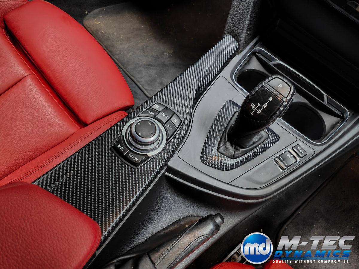 WRAPPING SERVICE - BMW F3X INTERIOR TRIM SET - 4D CARBON - (F30 F31 F32 F33 F36)