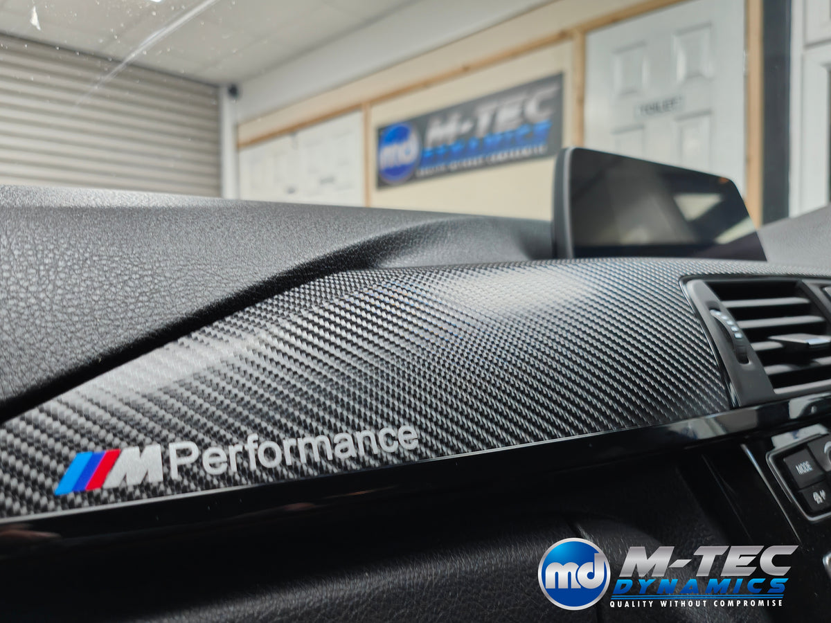 WRAPPING SERVICE - BMW F3X INTERIOR TRIM SET - 4D CARBON - (F30 F31 F32 F33 F36)