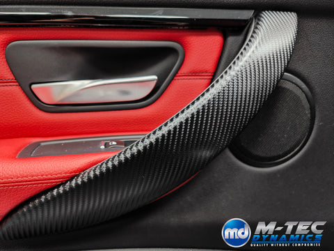 WRAPPING SERVICE - BMW F30 F31 F32 F33 F36 INTERIOR TRIM SET - 4D CARBON