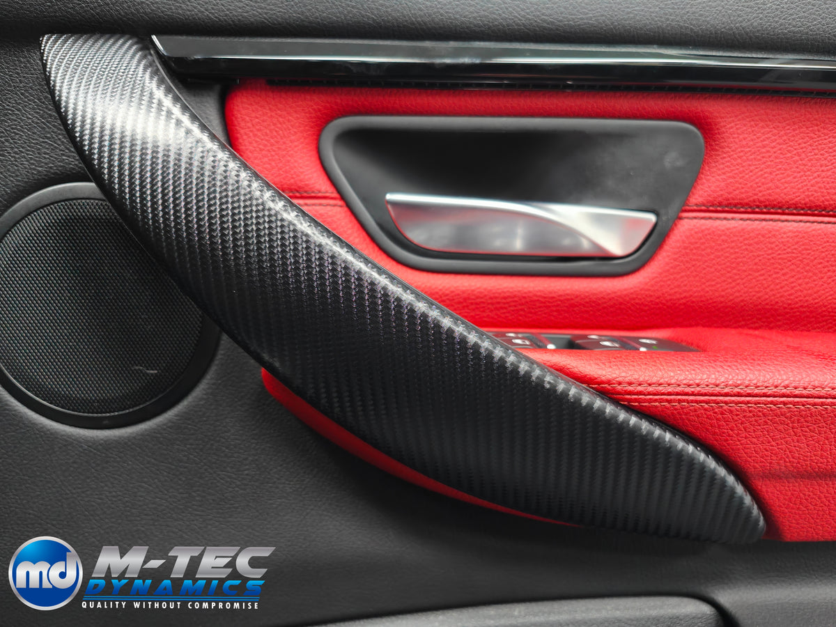 WRAPPING SERVICE - BMW F3X INTERIOR TRIM SET - 4D CARBON - (F30 F31 F32 F33 F36)