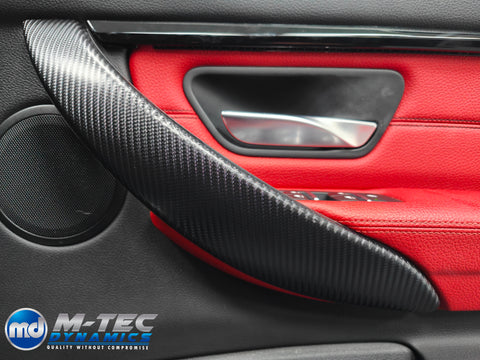 WRAPPING SERVICE - BMW F30 F31 F32 F33 F36 INTERIOR TRIM SET - 4D CARBON