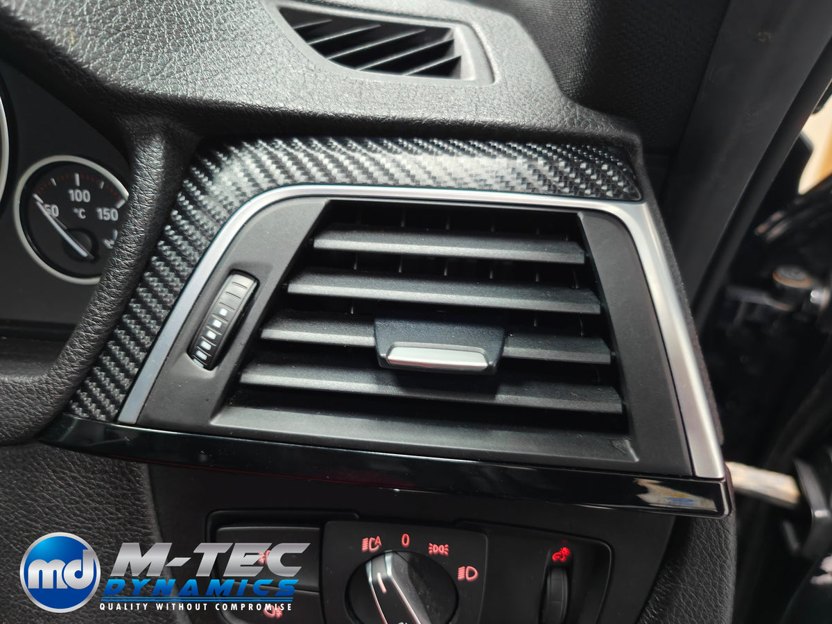 WRAPPING SERVICE - BMW F3X INTERIOR TRIM SET - 4D CARBON - (F30 F31 F32 F33 F36)