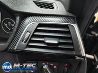 WRAPPING SERVICE - BMW F3X INTERIOR TRIM SET - 4D CARBON - (F30 F31 F32 F33 F36)