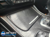 WRAPPING SERVICE - BMW F10 F11 INTERIOR TRIM SET - BLACK BRUSHED ALUMINIUM